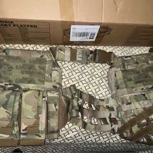 Armored republic testudo gen 3 plate carrier bundle multicam level3
